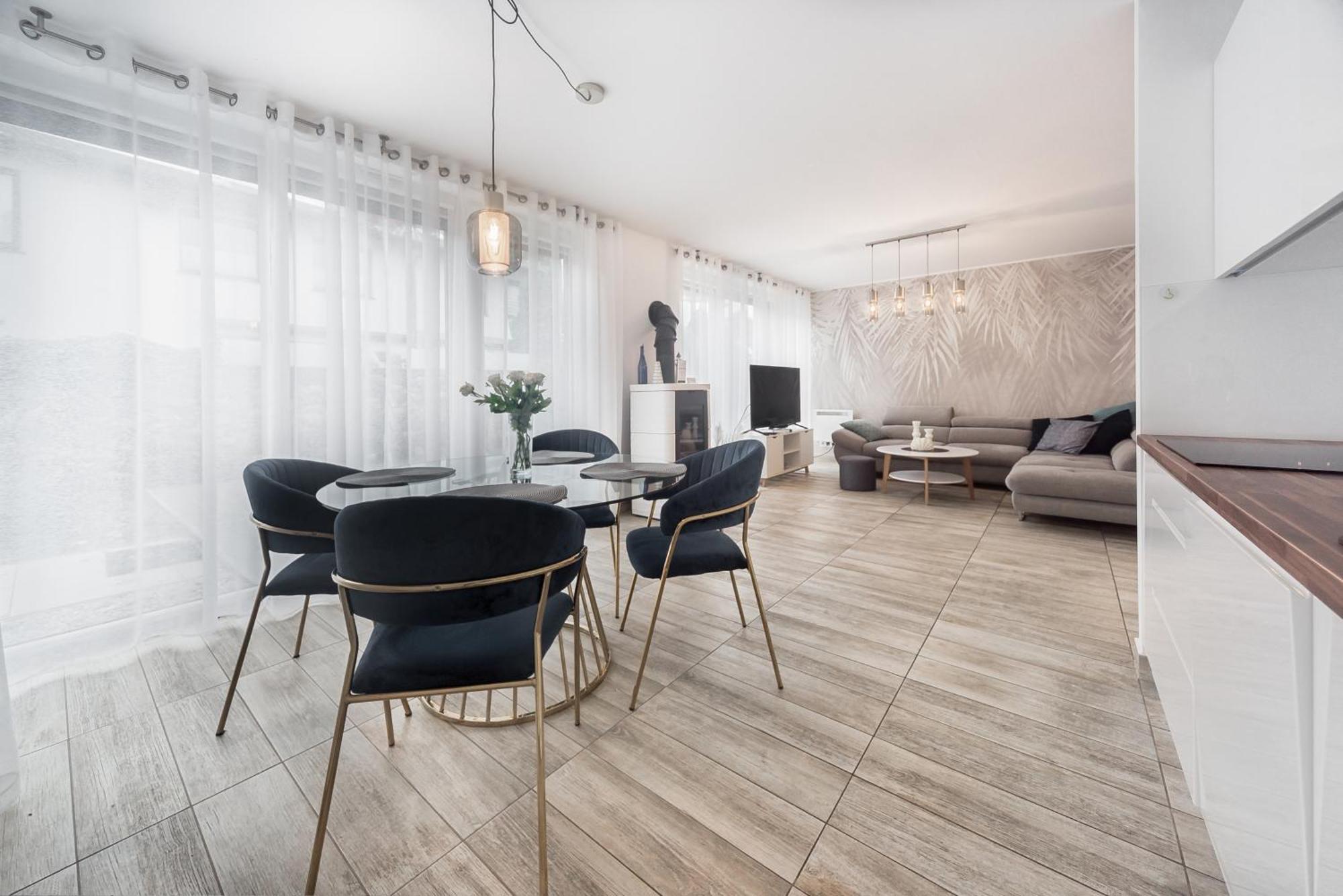 Morska Bryza Apartment Łukęcin Bagian luar foto